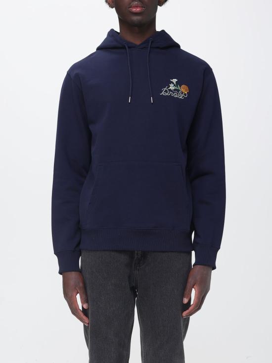 26SS 드롤드무슈 긴팔 티셔츠 HO202CO127 NY Blue