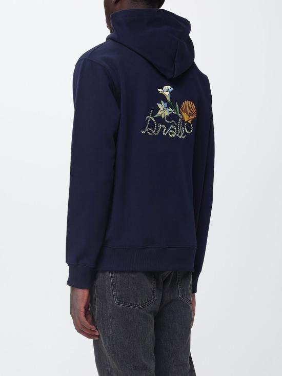 26SS 드롤드무슈 긴팔 티셔츠 HO202CO127 NY Blue - DROLE DE MONSIEUR