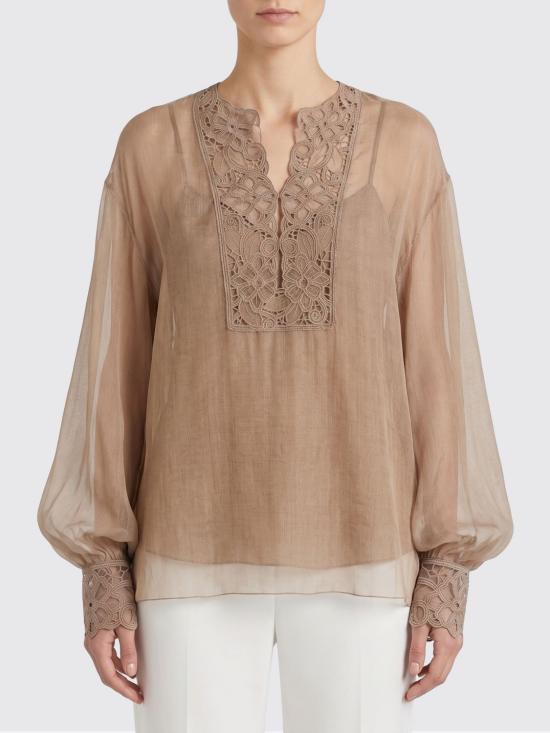 26SS 에르마노 설비노 셔츠 D482K766CSRFWB S4850 Beige