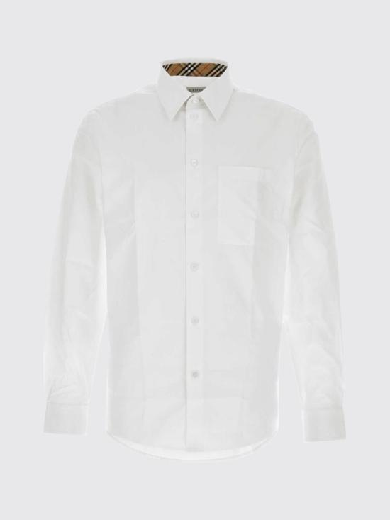 26SS 버버리 코튼 포플린 셔츠 8113135 White - BURBERRY