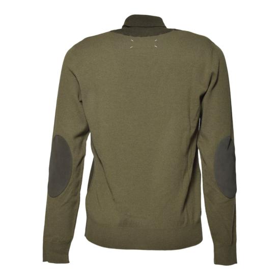 26SS 마르지엘라 스웨터 S67HL0012M13177 004F Verde militare - MAISON MARGIELA