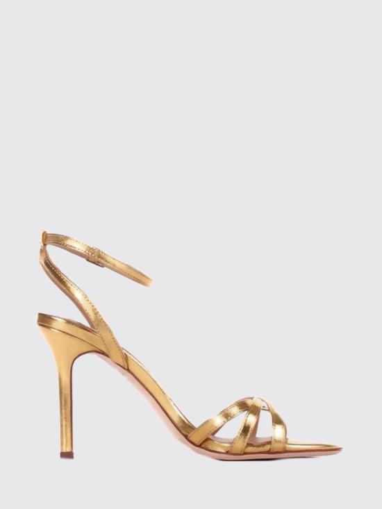 26SS 랄프 로렌 힐/펌프스 802P10404 001 Gold