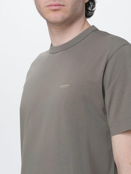 26SS 울리치 반팔 티셔츠 CFWOTE2012MRUT5334 6667 Olive - WOOLRICH