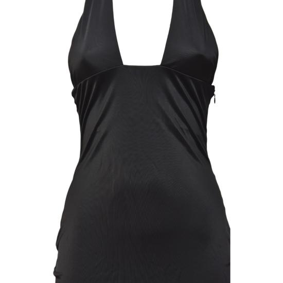 26SS 디스퀘어드2 미디 원피스 S72CV0637S24586 900 Nero - DSQUARED2