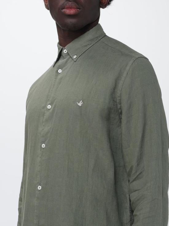 26SS 브룩스 필드 셔츠 202A S076 7365A Military - BROOKSFIELD