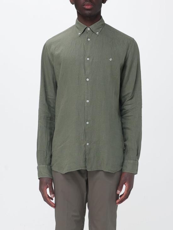 26SS 브룩스 필드 셔츠 202A S076 7365A Military