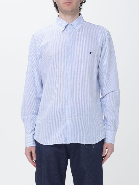26SS 브룩스 필드 셔츠 202C S141 V0031 Gnawed Blue