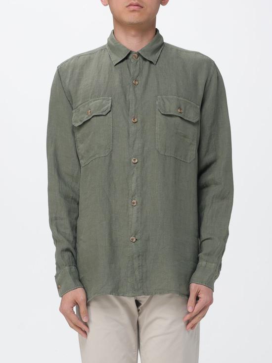 26SS 브룩스 필드 셔츠 202A S077 7365 Military