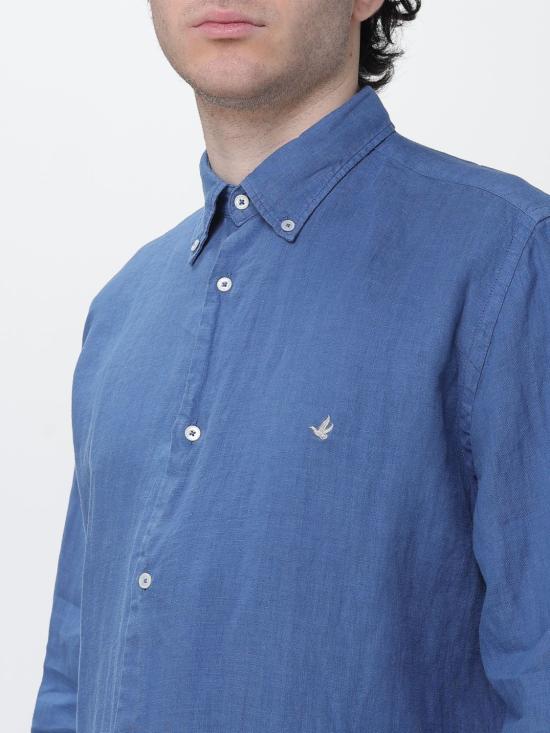 26SS 브룩스 필드 셔츠 202A S076 7055A Gnawed Blue - BROOKSFIELD