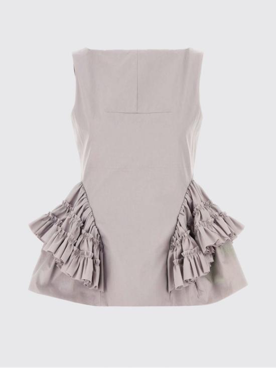 26SS 드리스 반 노튼 탑 2610107073309 800 Grey - DRIES VAN NOTEN