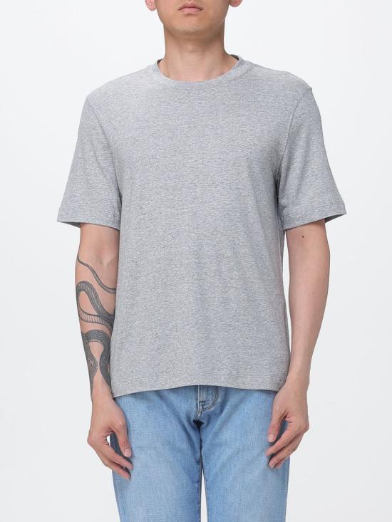 26SS 브루넬로 쿠치넬리 반팔 티셔츠 MW8351308 C843 Grey
