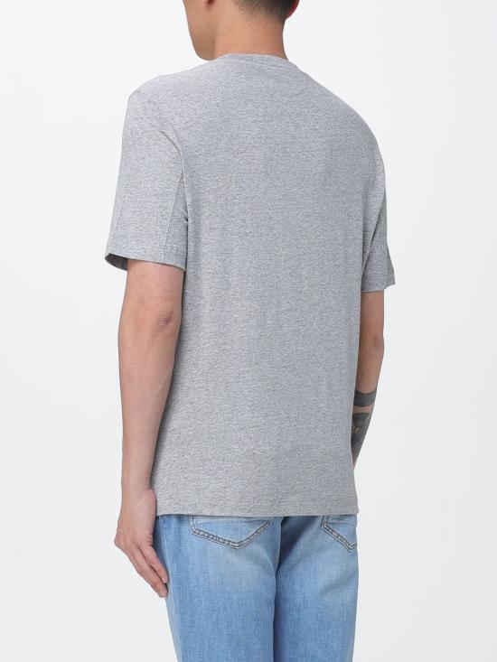 26SS 브루넬로 쿠치넬리 반팔 티셔츠 MW8351308 C843 Grey - BRUNELLO CUCINELLI