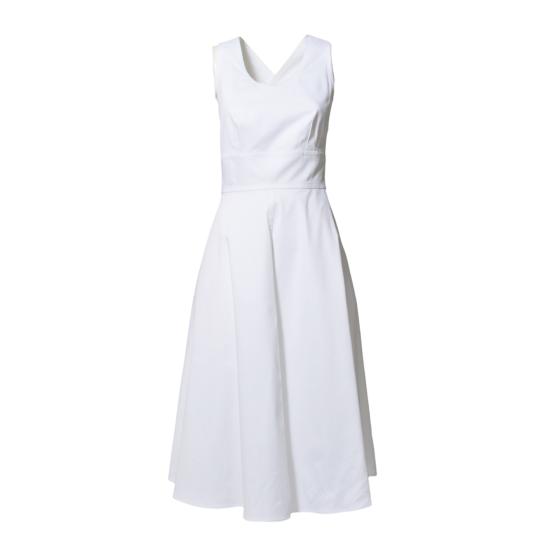 26SS 아스페시 미디 원피스 2938L107 10072 Bianco