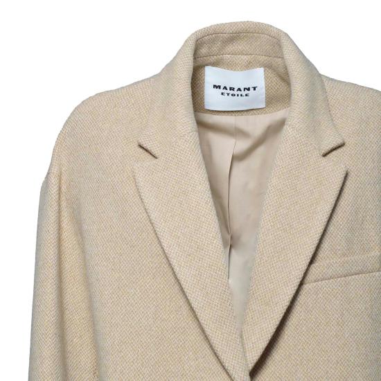 26SS 이자벨마랑에뚜왈 리미자 코트 MA0087FBB3D05E 23EC Ecr - ISABEL MARANT ETOILE