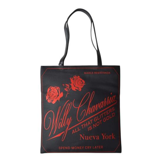26SS 윌리 차바리아 토트백 WCASC0028001 BLACK Nero - WILLY CHAVARRIA