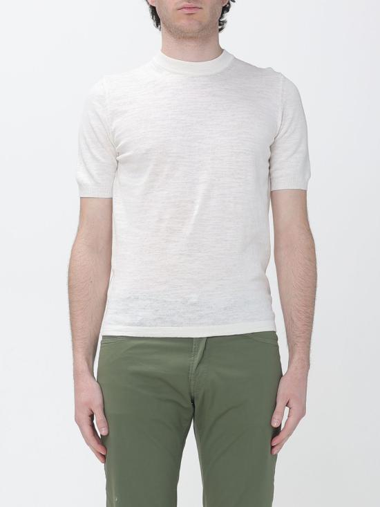 26SS 브룩스 필드 스웨터 203C D018 9149A White