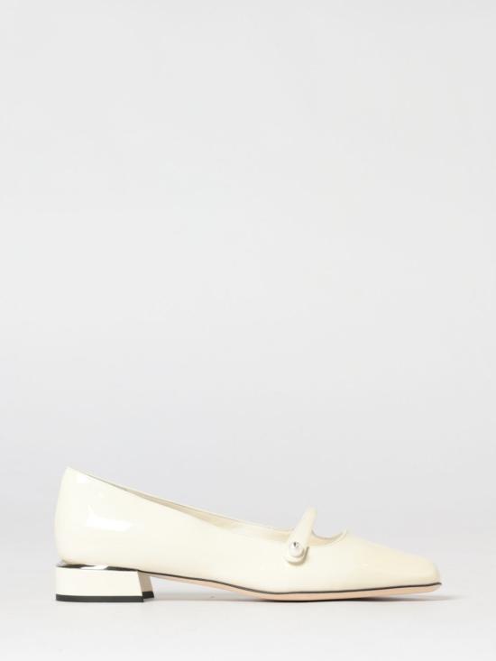 26SS 지미추 플랫 슈즈 ELISABALLERINAPAT LATTE White