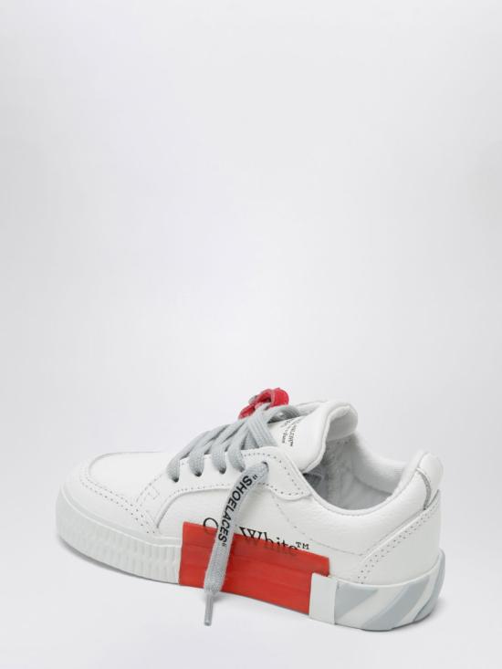 26SS [키즈] 오프화이트 스니커즈 OBIA003S26BLEA001 0105 White - OFF WHITE