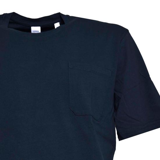 26SS 아스페시 반팔 티셔츠 3107A335 01098 Blu navy - ASPESI