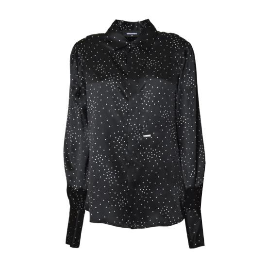 26SS 디스퀘어드2 블라우스 S72DL0771D35389 002S Nero bianco