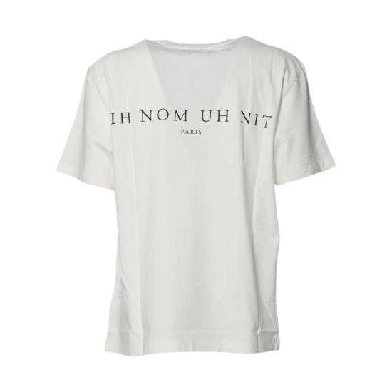 26SS 이놈어닛 반팔 티셔츠 NUW25259 081 Bianco - IH NOM UH NIT