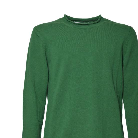 26SS 꼼데가르송 라운드 넥 울 스웨터 FPN007W25 GREEN Verde - COMME DES GARCONS