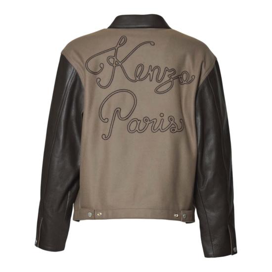 26SS 겐조 봄버 자켓 FF68BL1519OH 92 Marrone - KENZO