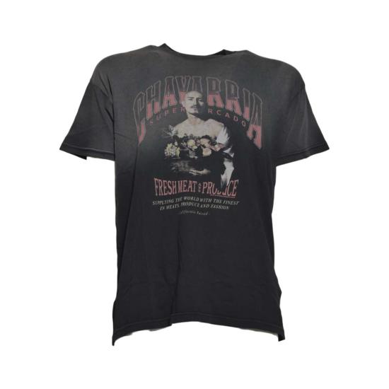 26SS 윌리 차바리아 반팔 티셔츠 WCJSY0141001 BLACK Nero