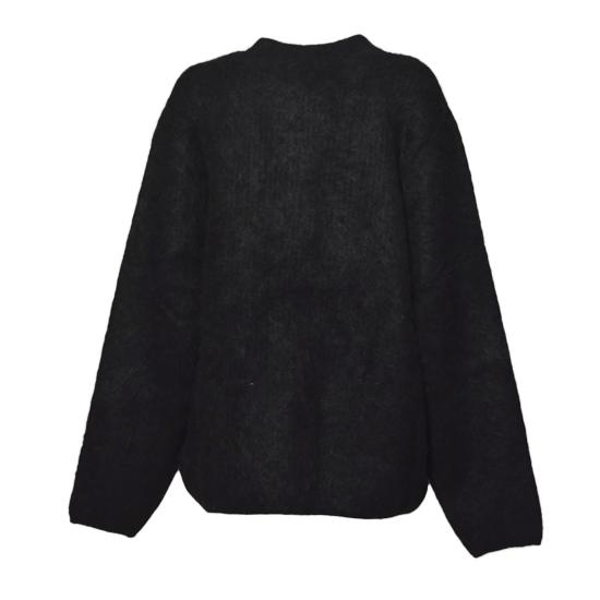 26SS 세퍼 스웨터 MFW24HARUBLA BLACKALPACA Nero - SEFR