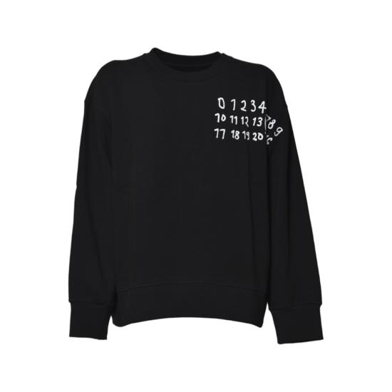 26SS [키즈] MM6 메종마르지엘라 니트/스웻셔츠 M60896MM02X M6900 Nero