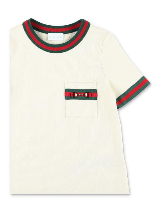 26SS [키즈] 구찌 원피스 718772XJHR9 9908 Bianco - GUCCI