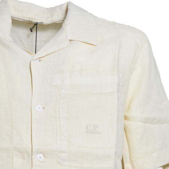 26SS 씨피 컴퍼니 셔츠 20CMSH258A110533G 114 Panna - C.P. COMPANY