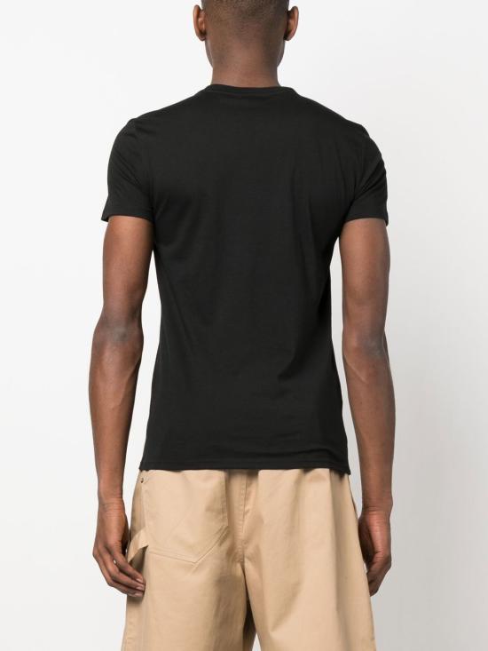 26SS 라코스테 피마 코튼 저지 크루넥 티셔츠 TH6709 031 Black - LACOSTE