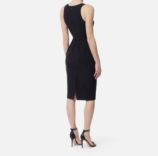 26SS 엘리자베타프랜치 미디 원피스 AB94162E2 110 Black - ELISABETTA FRANCHI