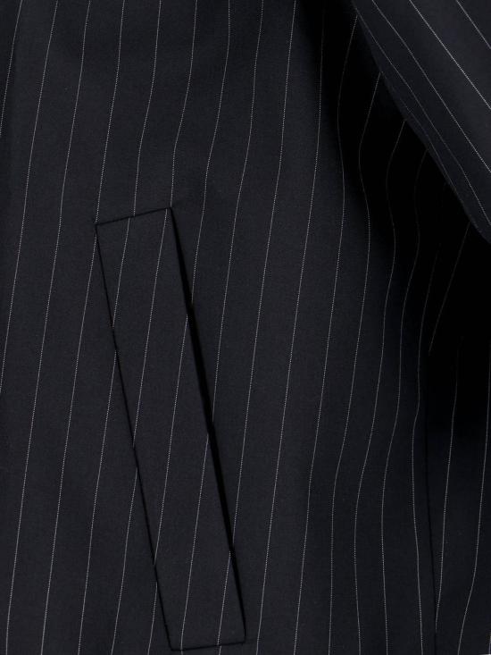 26SS 더프랭키샵 자켓 BAXTER TRACK JACKET BLACK WHITE PINSTRIPE Black - THE FRANKIE SHOP