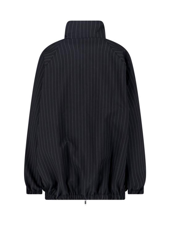 26SS 더프랭키샵 자켓 BAXTER TRACK JACKET BLACK WHITE PINSTRIPE Black - THE FRANKIE SHOP