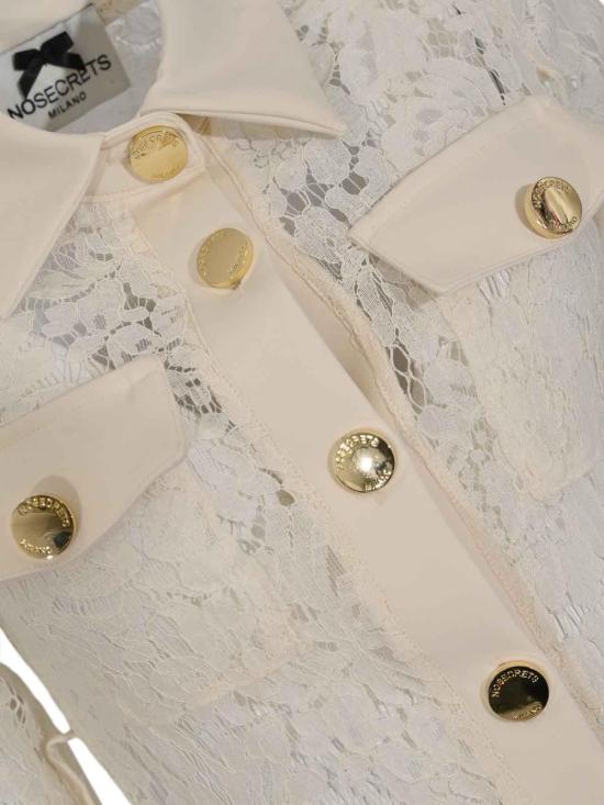 26SS 노 시크릿 수트 자켓 261NS209LATTE White - NO SECRETS