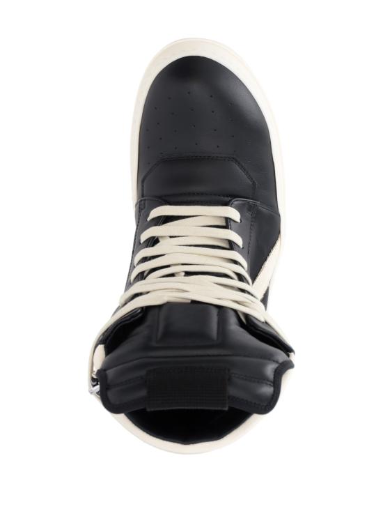 26SS 릭 오웬스 템플 지오바스켓 하이 스니커즈 RU01F2894LCO 911 BLACK MILK MILK - RICK OWENS