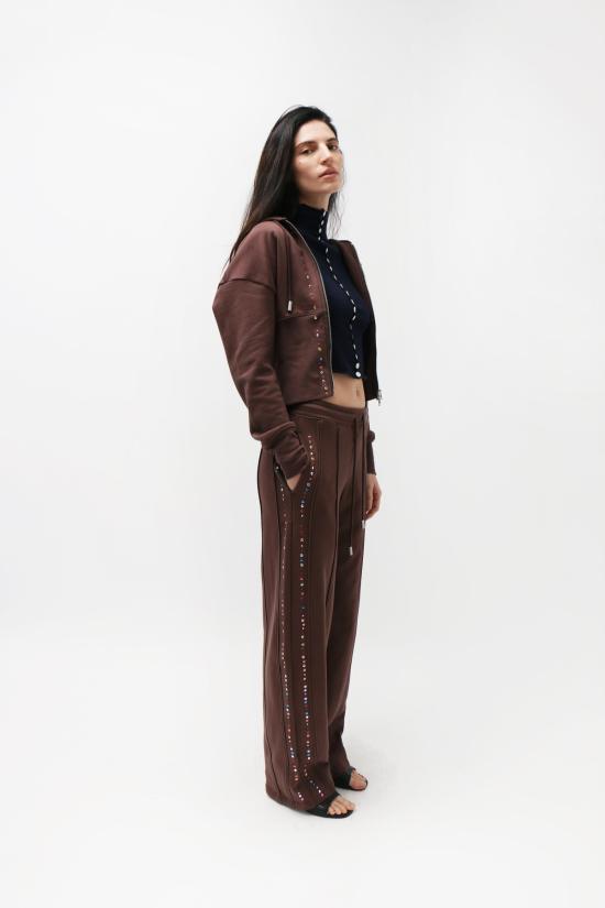  에크하우스 라타 스트레이트 팬츠 Eckhaus Latta 블링 엘 스웨트팬츠 - ECKHAUS LATTA