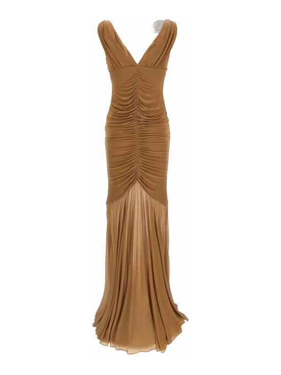 26SS 쥬세페 디 모라비토 미디 스커트 06PSDR511X1630123 Beige - GIUSEPPE DI MORABITO