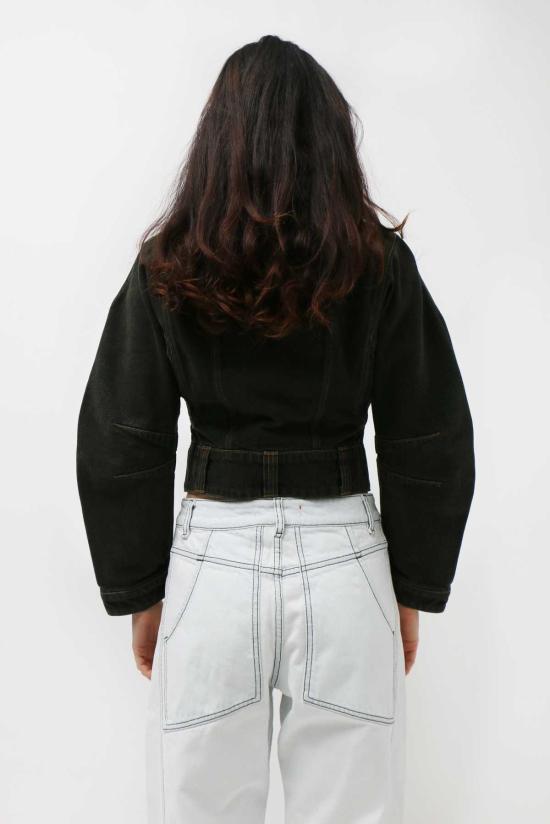  에크하우스 라타 데님 자켓 Eckhaus Latta 시그널 재킷 씨그래스 - ECKHAUS LATTA