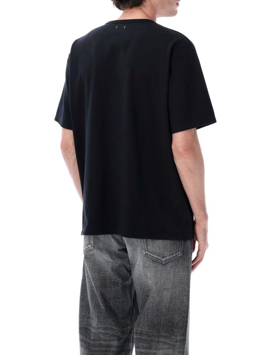 26SS 나나미카 반팔 티셔츠 S25SI114E K BLACK DOM - NANAMICA