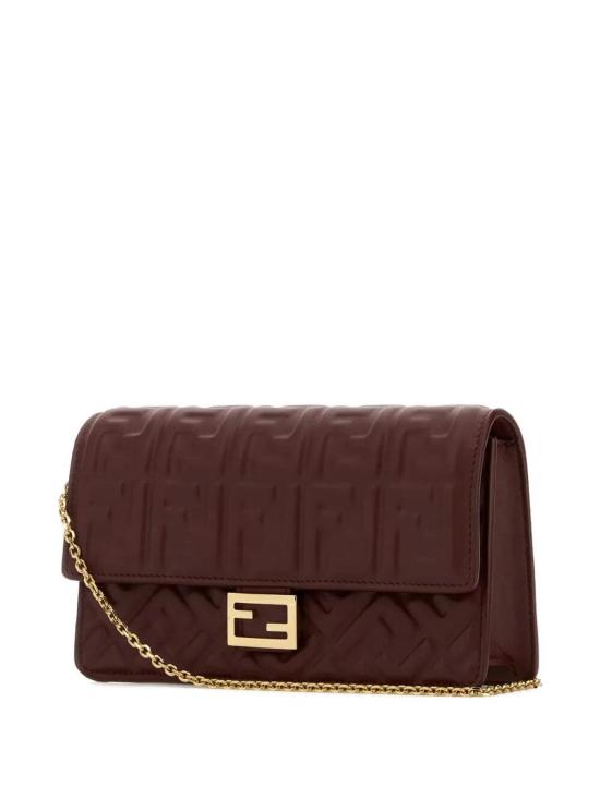 26SS 펜디 바게트 체인 지갑 8M0498AAJDF0YPU Red - FENDI