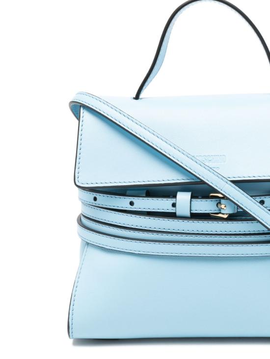 26SS 모스키노 토트백 MC4163PP1O OA0712 Clear Blue - MOSCHINO