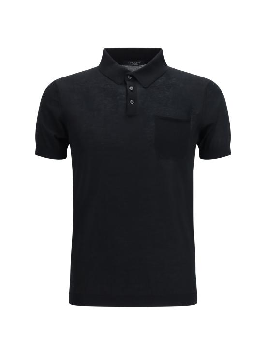 26SS 아라고나 폴로 티셔츠 U3311TF 101 BLACK