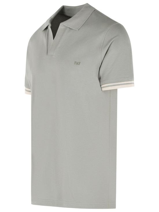 26SS 페이 폴로 티셔츠 NPMB252141STDWV618 Green - FAY