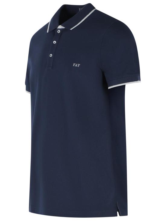 26SS 페이 폴로 티셔츠 NPMB252140STDWU806 Navy - FAY