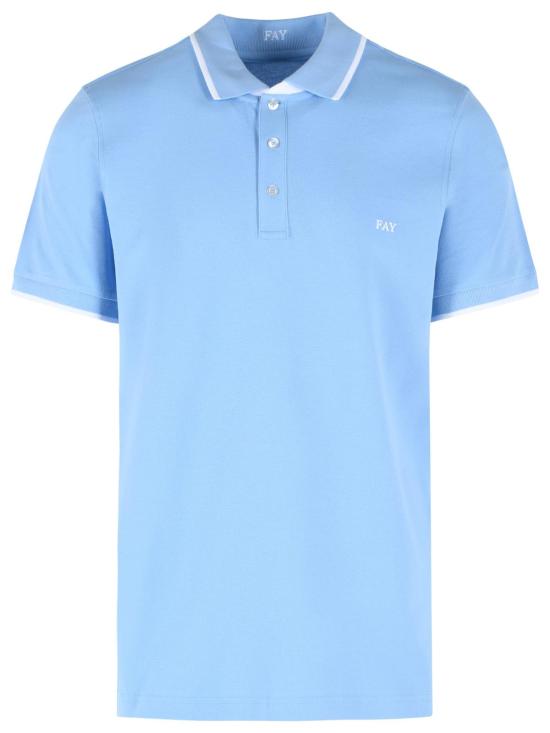 26SS 페이 폴로 티셔츠 NPMB252140STDWU600 Light Blue