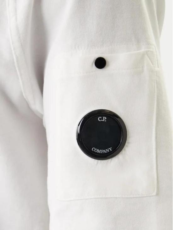 26SS 씨피 컴퍼니 긴팔 티셔츠 SS034A 002246G103 GAUZE WHITE - C.P. COMPANY