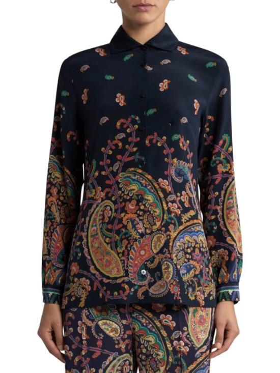 26SS 에트로 셔츠 WRIA0019 AKG19X0883 BLUE - ETRO